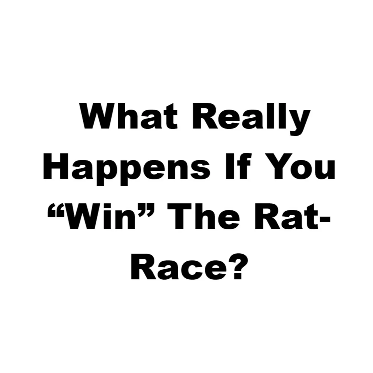 Dogood Mavericko podcast — Episode 109: The Winner Of The Rat-Race Is Still A Rat |EP #109