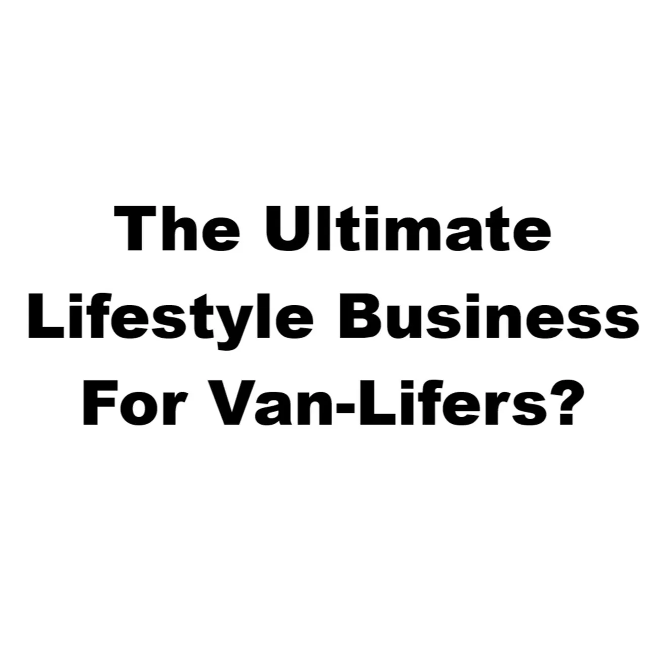 Dogood Mavericko podcast — Episode 123: Is This The Ultimate “Cash Cow” Business For Van-Lifers? |EP #123