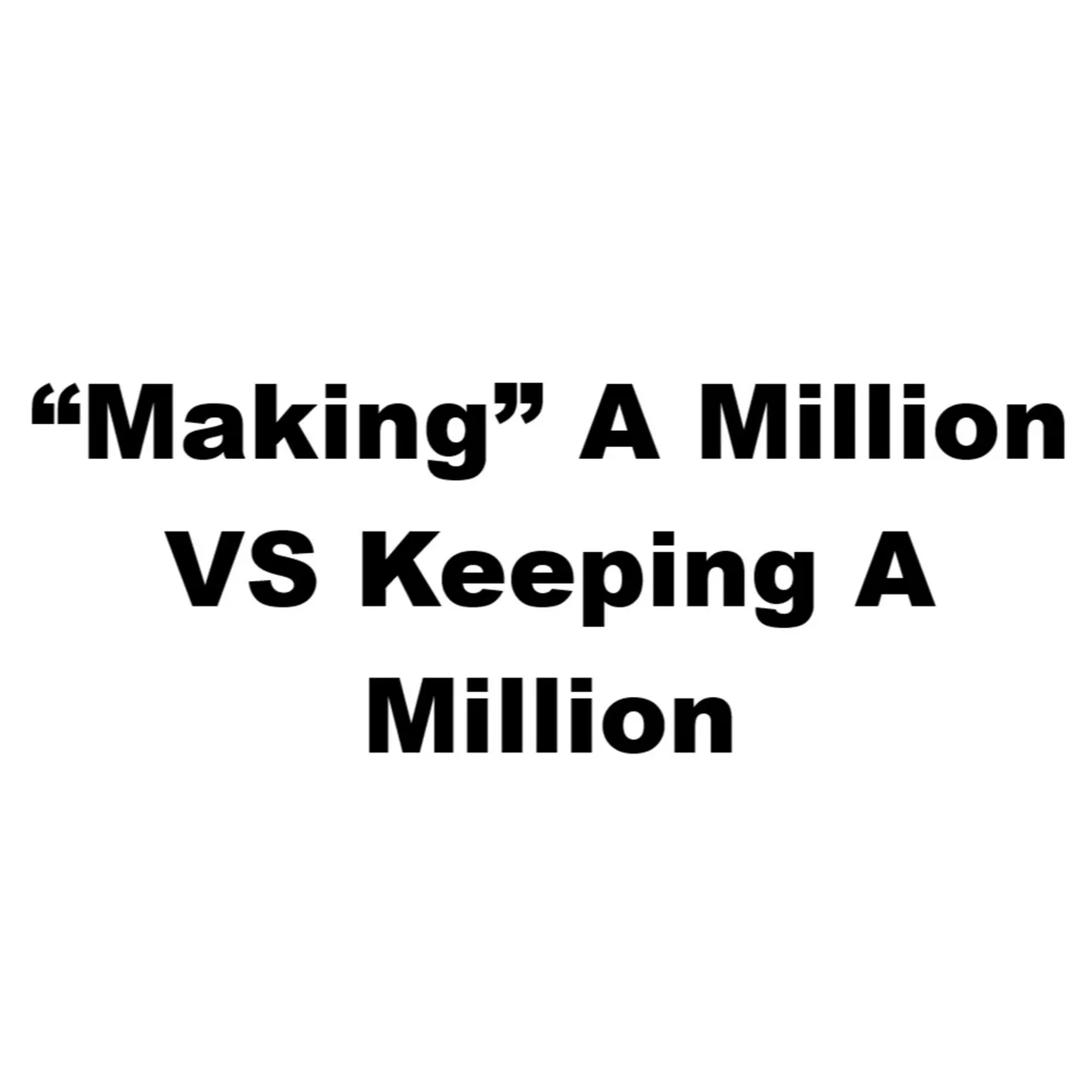 Dogood Mavericko podcast — Episode 137: The Whacko Talk Version Of “Making” A Million Dollars |EP #137