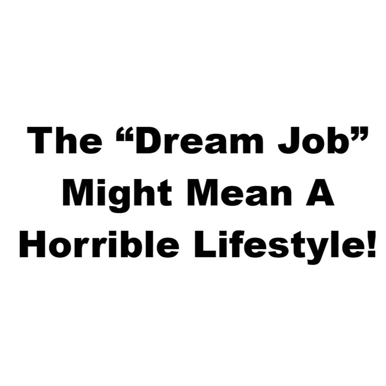Dogood Mavericko podcast — Episode 152: Many Are Looking For Their Dream Job INSTEAD Of Their Dream Lifestyle |EP #152