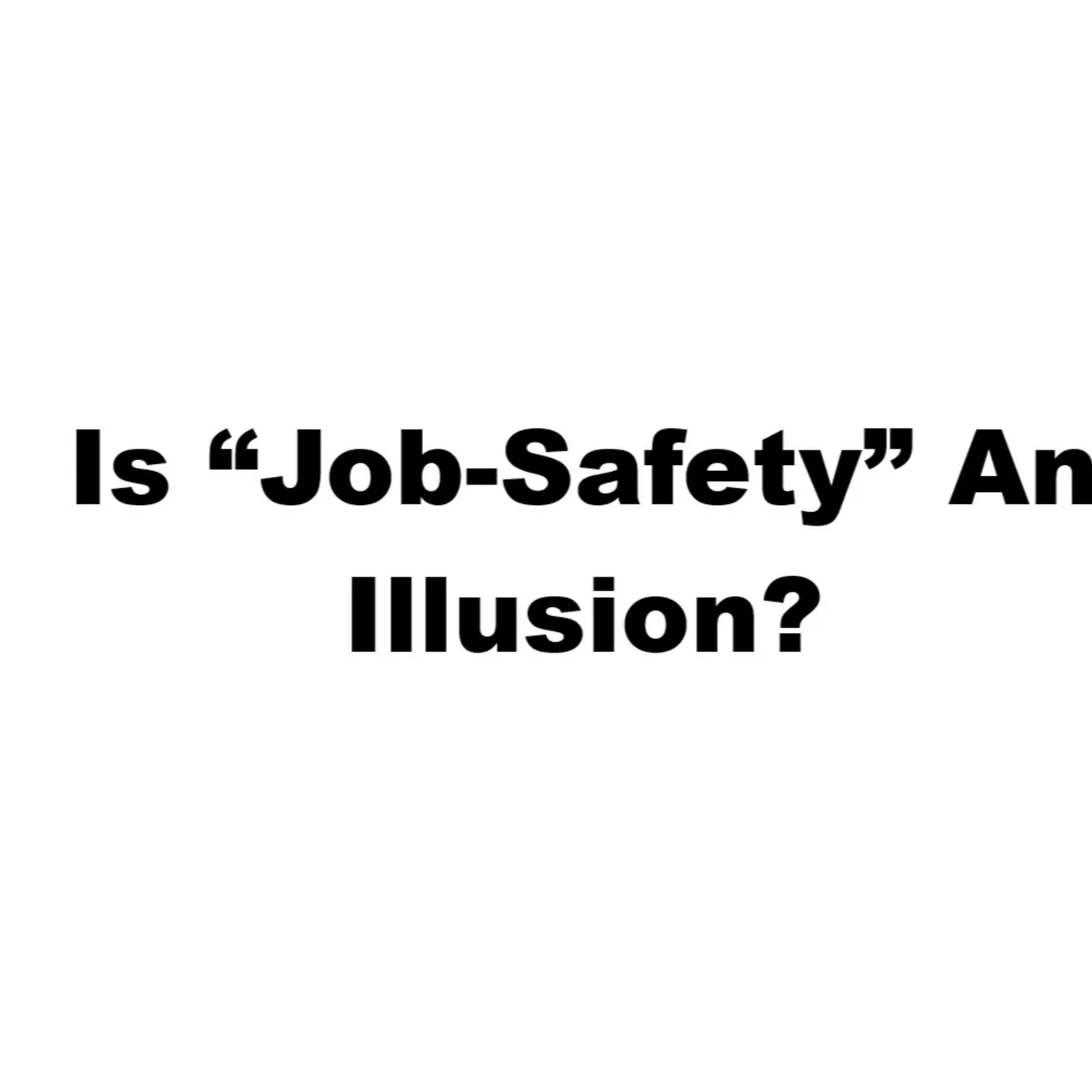 Dogood Mavericko podcast — Episode 170: Maybe Your “Safe And Secure Job” Is NOT That Safe And Secure After All |EP #170