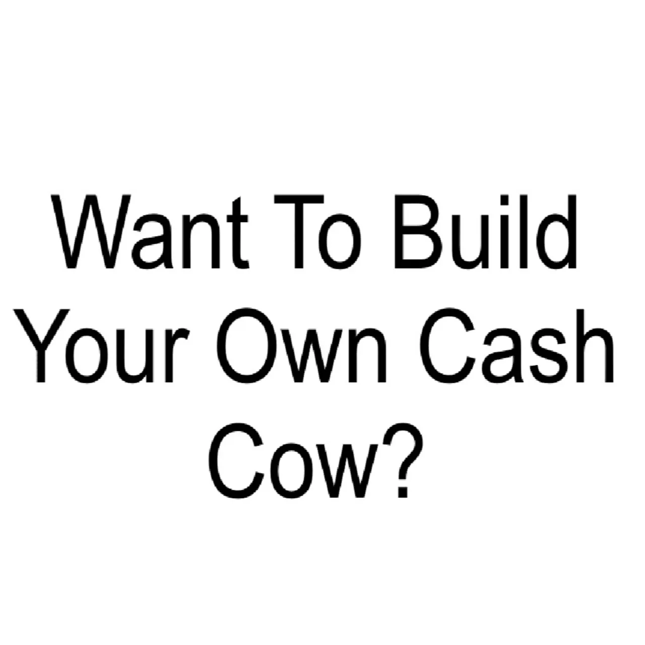 Dogood Mavericko podcast — Episode 26: Do You Want To Build Your Own “Cash Cow”? -Then Check This Out! |EP #26