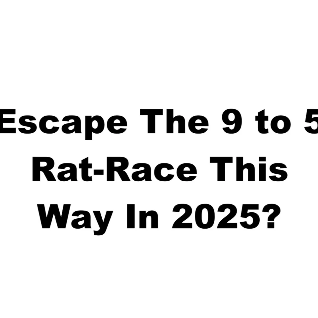 Dogood Mavericko podcast — Episode 28: Is This How You Are Going To Escape The 9 to 5 Rat-Race In 2025? |EP #28