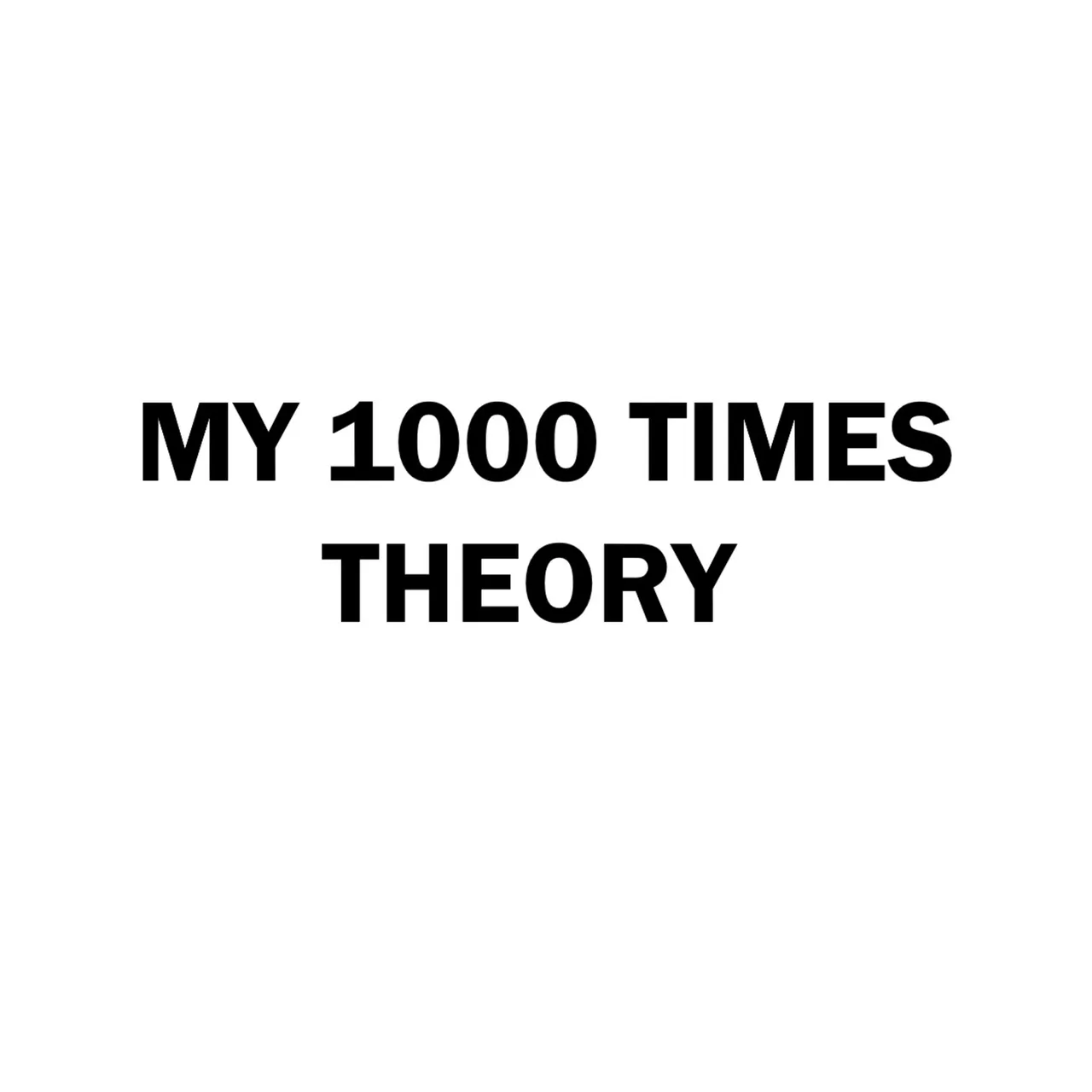 Dogood Mavericko podcast — Episode 3: My “1,000 Times Theory” |EP #3