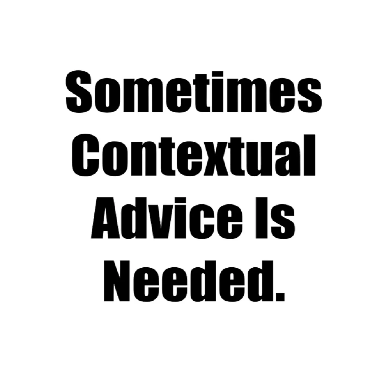 Dogood Mavericko podcast — Episode 36: The Importance Of Getting CONTEXTUAL Advice |EP #36