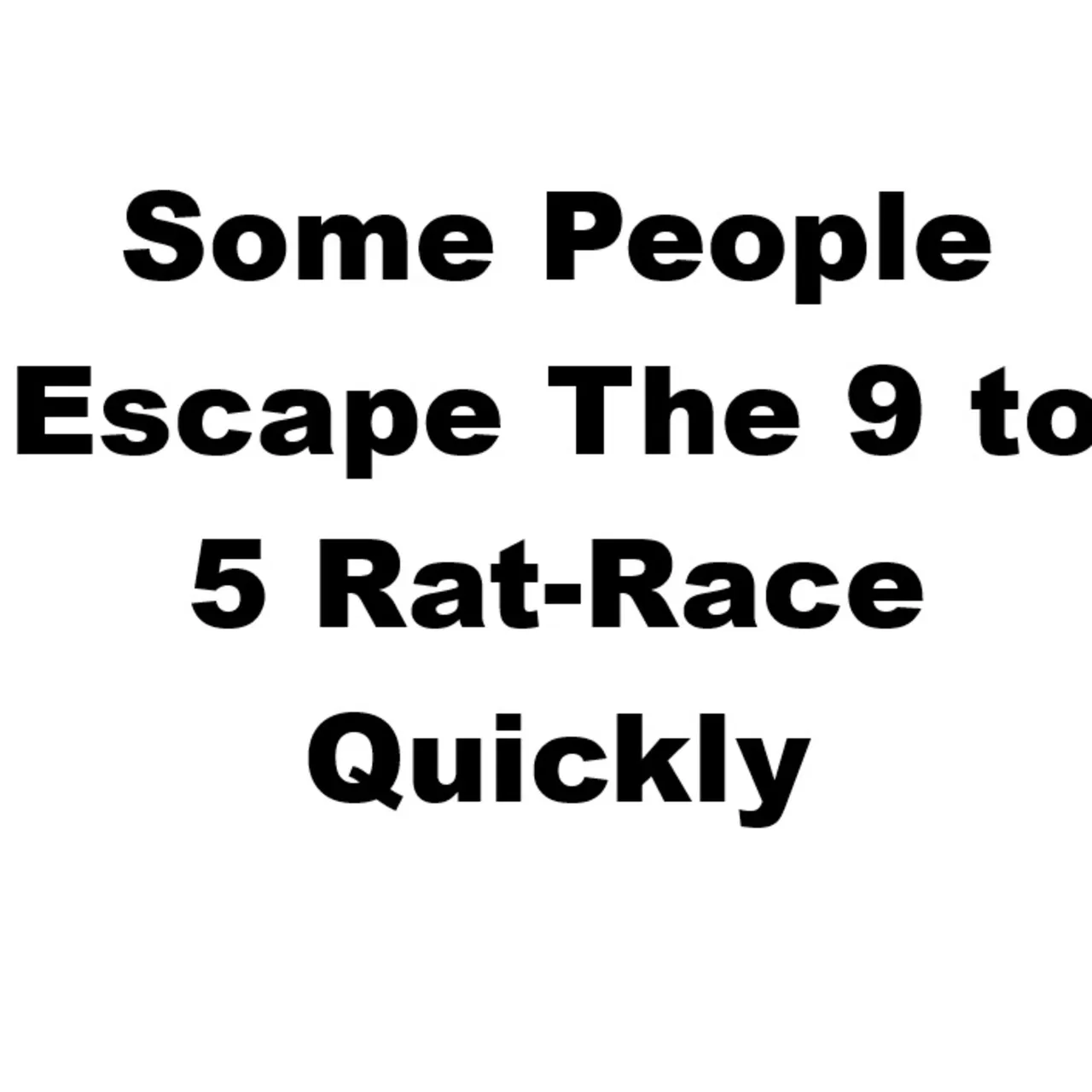 Dogood Mavericko podcast — Episode 53: Can The 9 to 5 Rat-Race Be Escaped In 2-6 Months? |EP #53