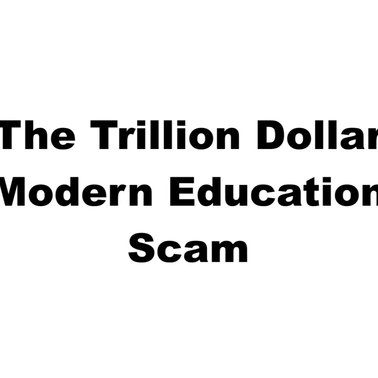 Dogood Mavericko podcast — Episode 65: The Modern School System Is A SCAM! |EP #65