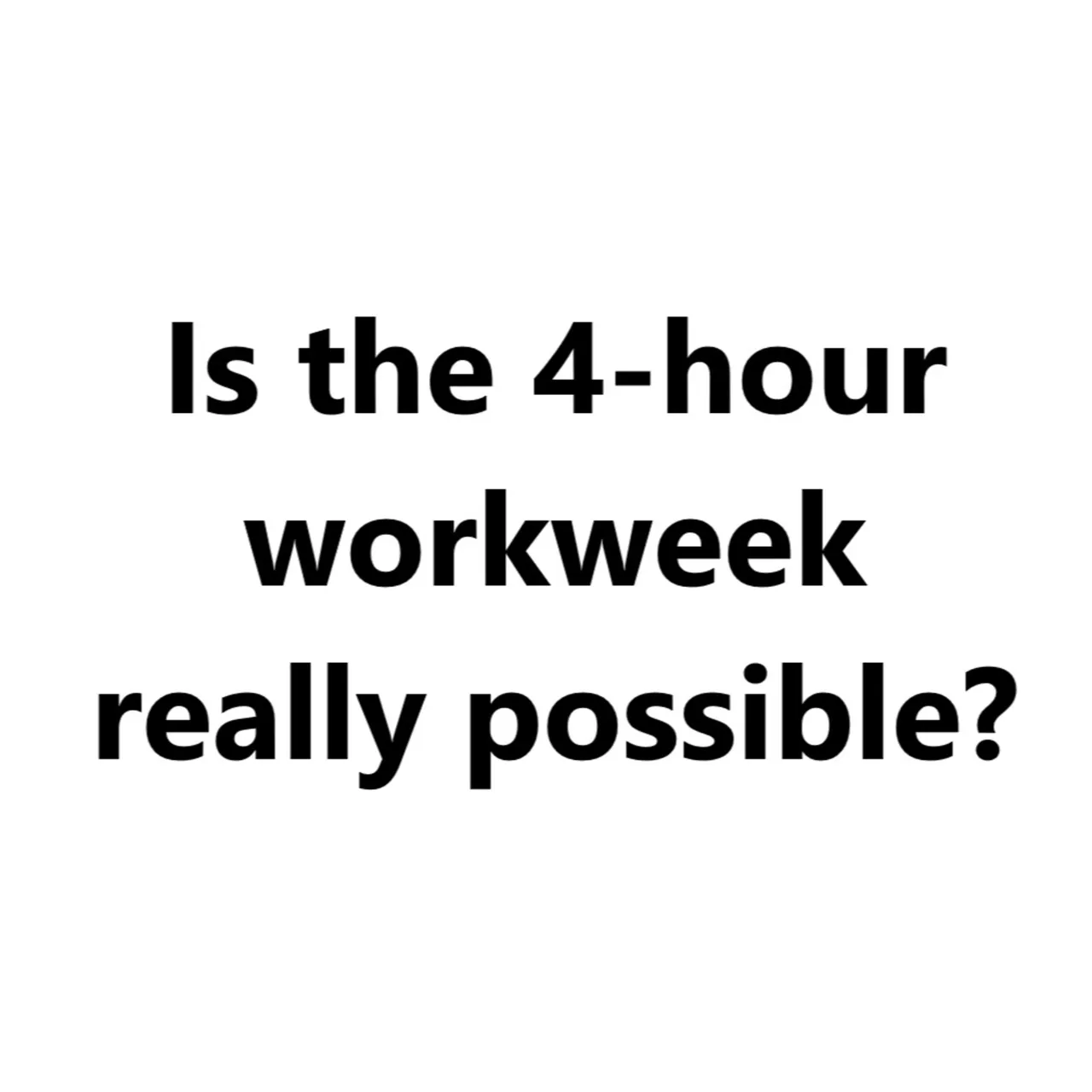Dogood Mavericko podcast — Episode 8: Is The 4-Hour Workweek A Scam? |EP #8